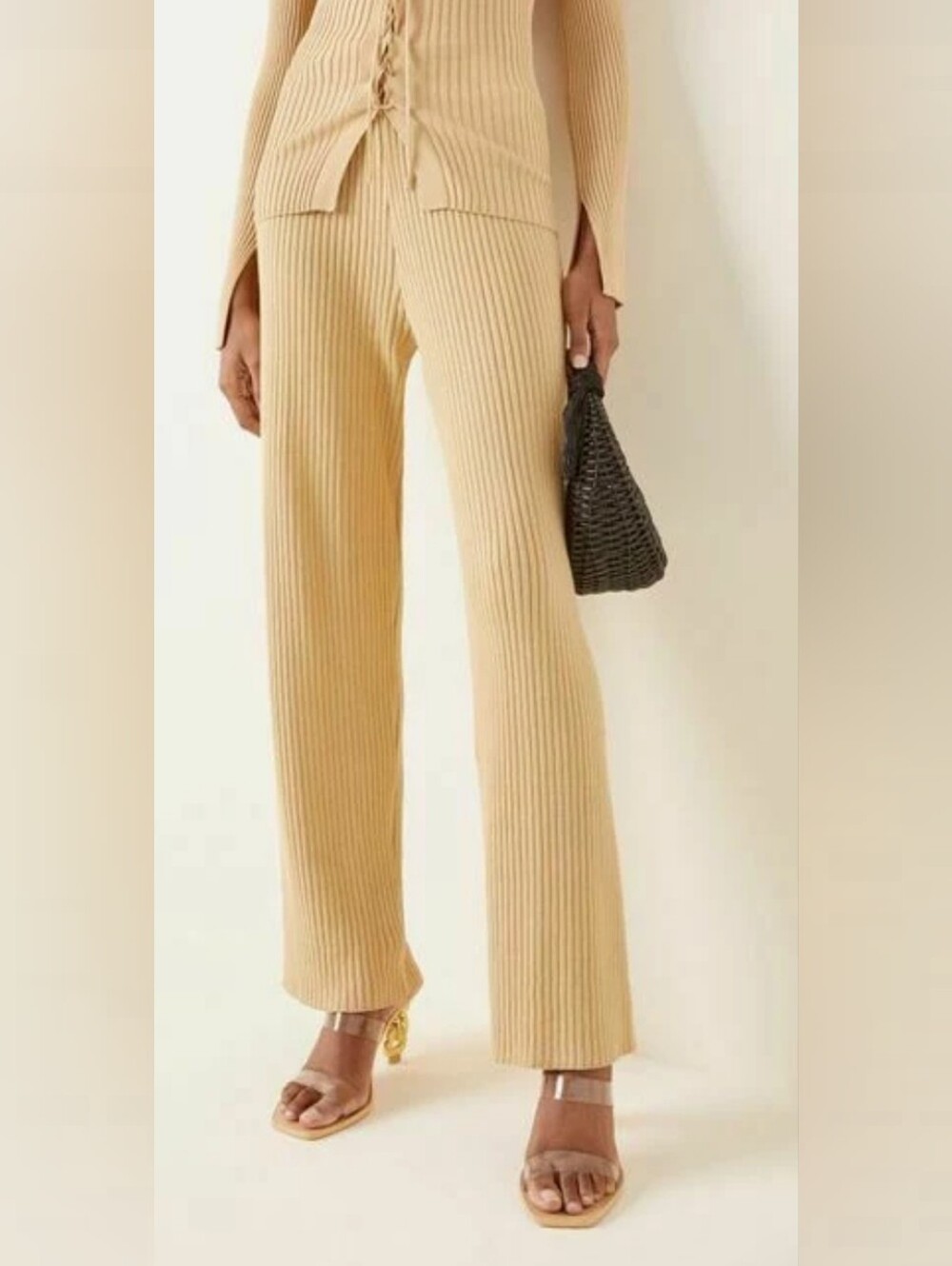 Cult Gaia Jada Knit Pants Small